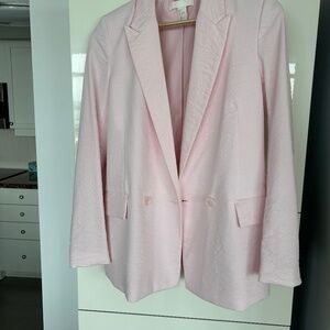 Soft Pastel Pink lined Blazer